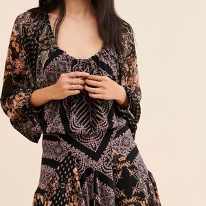 Free People Seven Wonders Mini Dress